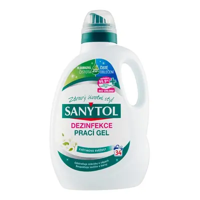 Sanytol dezinfekce - prací gel 1700 ml ( 34 dávek )