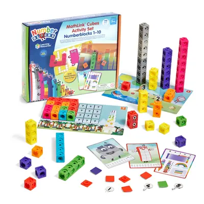 Kostky MathLink Numberblocks 1-10 Sada aktivit