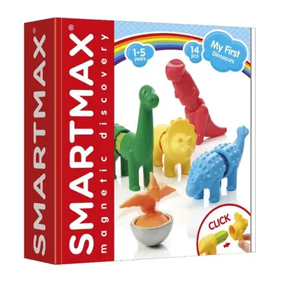 Stavebnice SmartMax - Moji první Dinosauři - 14 ks