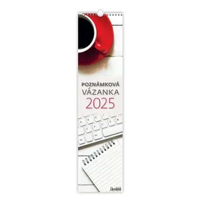 Kalendář nástěnný 2025 vázanka - Poznámková