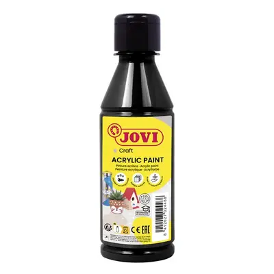 Akrylová barva DECOR AKRYL 250 ml - černá