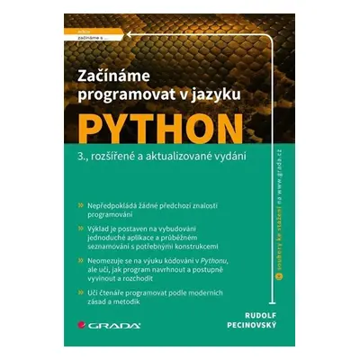 Začínáme programovat v jazyku Python - Pecinovský Rudolf