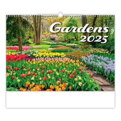 Kalendář nástěnný 2025 - Gardens