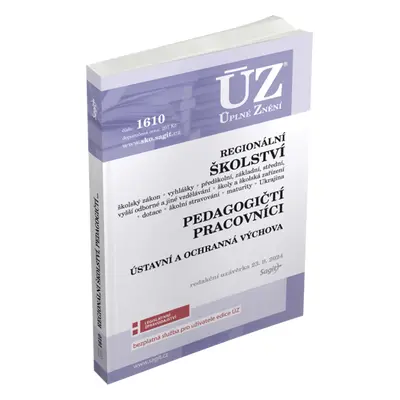 ÚZ 1610 / Regionální školství a pedagogičtí pracovníci