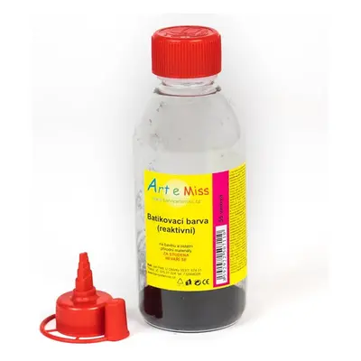 Batikovací reaktivní barva VÍNOVÁ (batika za studena) - 13 g (na 250 ml barvy)