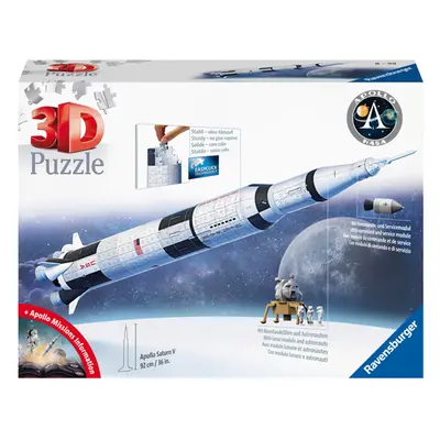 Puzzle 3D Vesmírná raketa Saturn V