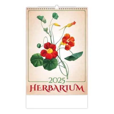 Kalendář nástěnný 2025 - Herbarium