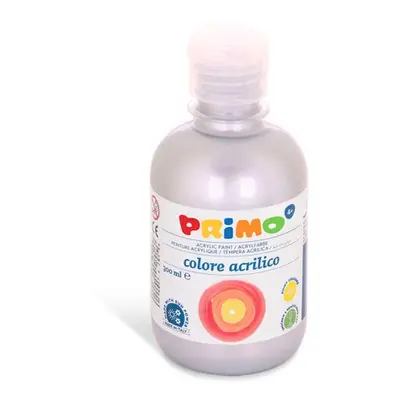 Primo Akrylová barva Acrilica 300 ml - stříbrná Primo