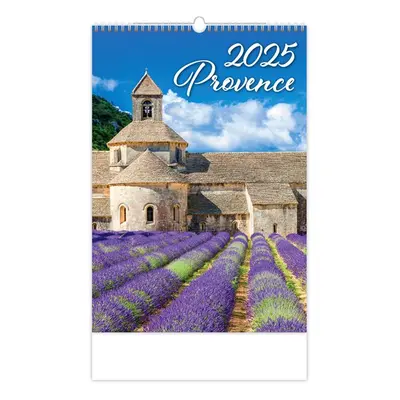 Kalendář nástěnný 2025 - Provence