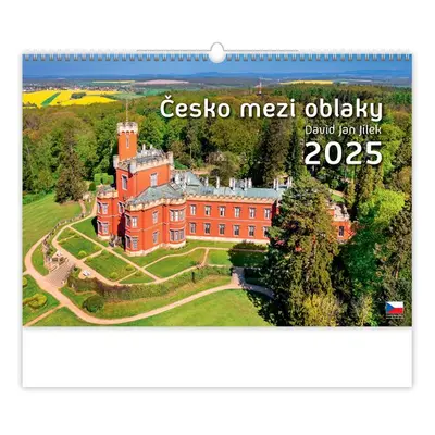 Kalendář nástěnný 2025 - Česko mezi oblaky