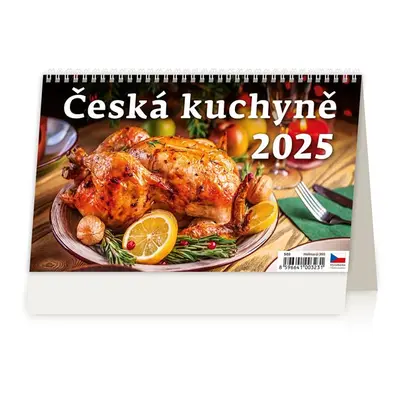 Kalendář stolní 2025 - Česká kuchyně