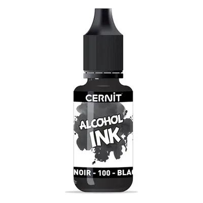 Alkoholový inkoust CERNIT 20 ml - černý