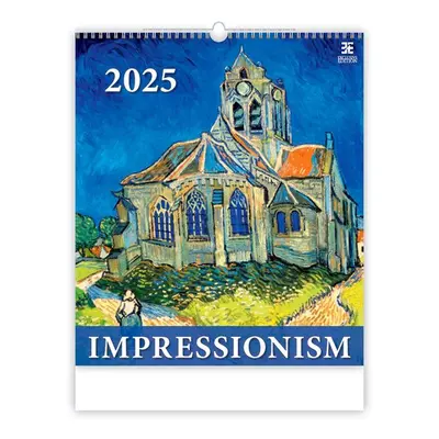 Kalendář nástěnný 2025 Exclusive Edition - Impressionism