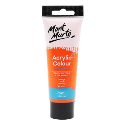 Akrylová barva Mont Marte 75 ml - oranžová