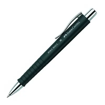 Kuličkové pero Faber-Castell POLY BALL M, černá