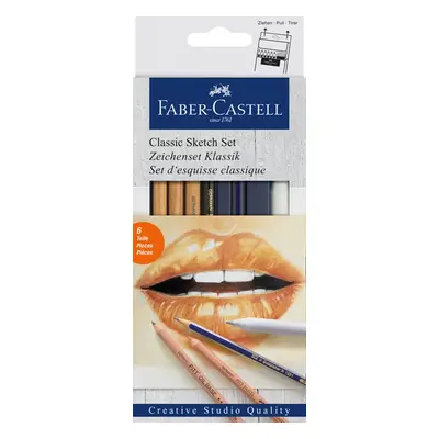 Sada Faber-Castell Goldfaber Classic Sketch, 6 ks