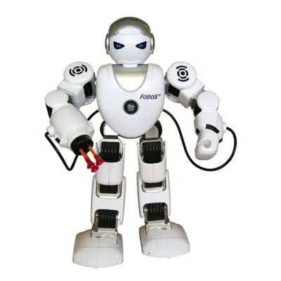 Robot RC FOBOS interaktivní chodící, 40cm na baterie s USB