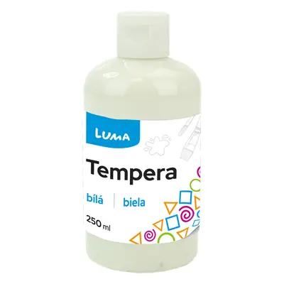 Temperová barva LUMA, 250 ml - bílá