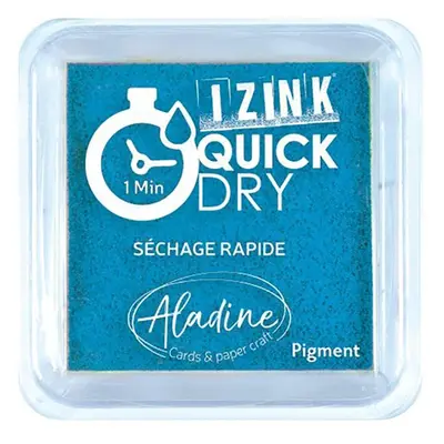 Razítkovací polštářek Izink Quick Dry, rychle schnoucí - tyrkysová