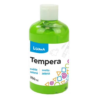 Temperová barva LUMA, 250 ml - světle zelená