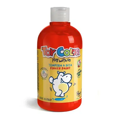 Prstová barva Toy Color - 500 ml - červená