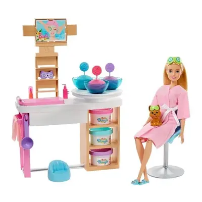 Barbie Salón krásy Herní set s blondýnkou