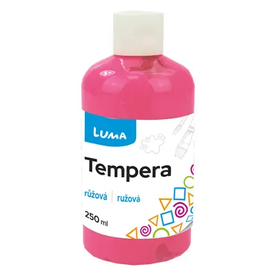 Temperová barva LUMA, 250 ml - růžová