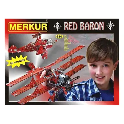 Merkur stavebnice - Red Baron