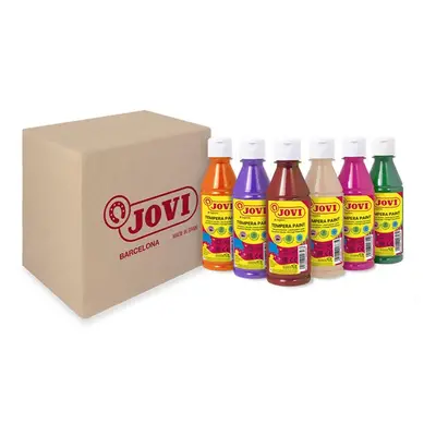 Sada temperových barev JOVI PREMIUM 6 x 250 ml, mix barev