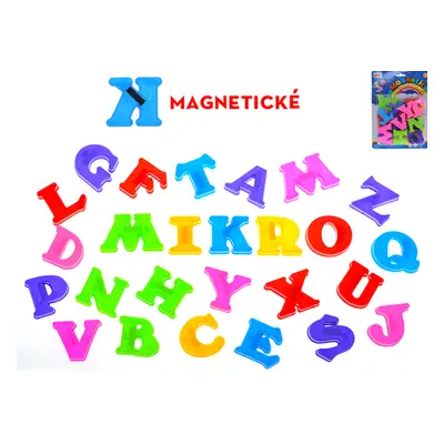 Písmena magnetická 26 ks