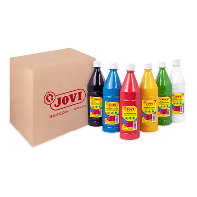 Sada temperových barev JOVI PREMIUM 6 x 1000 ml, mix barev