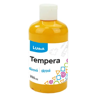 Temperová barva LUMA, 250 ml - okrová