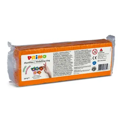 Plastelína PRIMO, 550g,oranžová