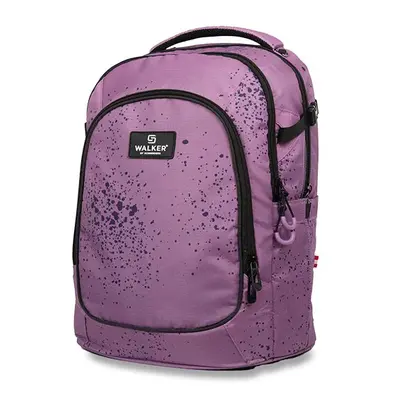 Školní batoh WALKER, Campus Evo 2.0, Purple Splash