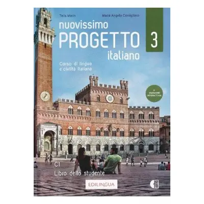 Nuovissimo Progetto italiano 3 - C1 Libro dello studente + audio - pp. 216 - Marin Telis