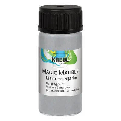 Mramorovací barva Magic Marble 20 ml stříbrná