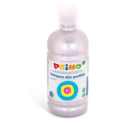 Temperová barva PRIMO, 500ml, stříbrná