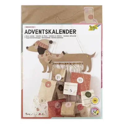 Adventní kalendář - set " SAUSAGE DOG" - 54 dílů