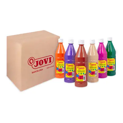 Sada temperových barev JOVI PREMIUM 6 x 1000 ml, mix barev