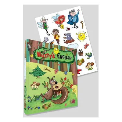 Nutty’s English 1 – šanon pro žákovské portfolio + samolepky