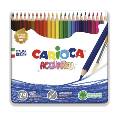 Akvarelové pastelky Carioca 24 ks