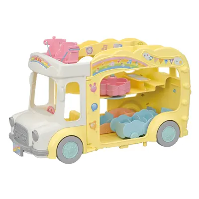 Sylvanian family Duhový školkový autobus