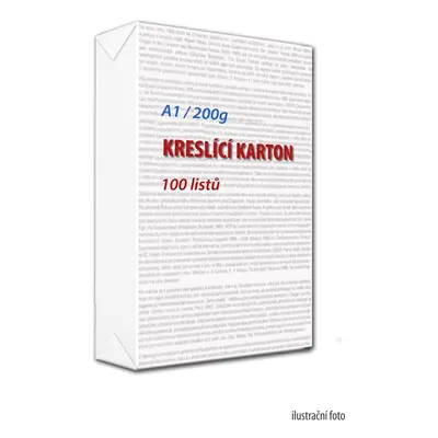 Kreslicí karton A1 200 g - 100 ks