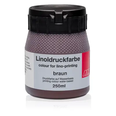 Barva na linoryt AMI 250 ml - hnědá