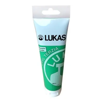 Akrylová barva LUKAS "Cryl Terzia" 125 ml - chrom zelená světlá