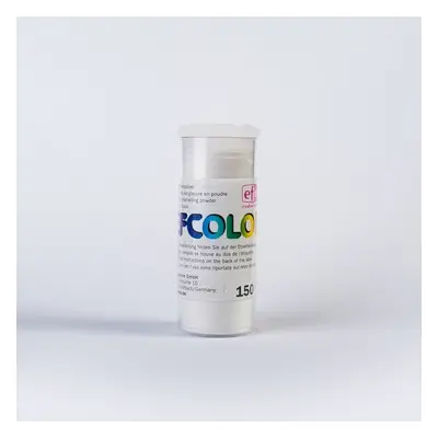 Efcolor - Smaltovací prášek, 10 ml - bílý