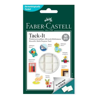 Lepicí hmota Faber-Castell TACK-IT bílá, 50 g / 90 ks