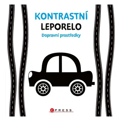 Kontrastní leporelo: Dopravní prostředky - Kolektiv