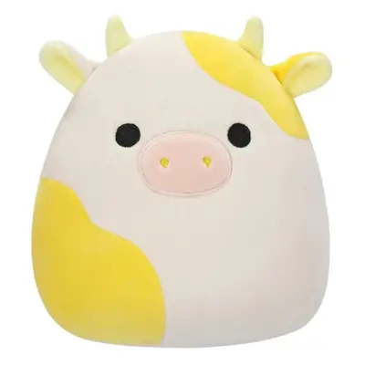 Squishmallows Žlutobílá kráva Bodie - 20 cm