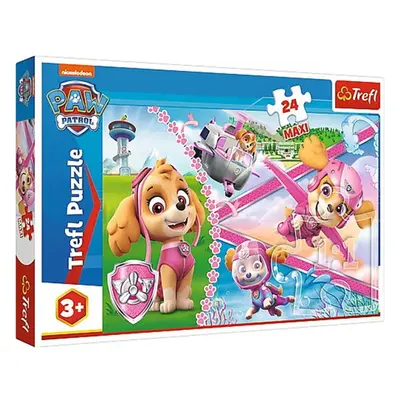 Puzzle MAXI Paw Patrol Hrdinská Skye 24 dílků